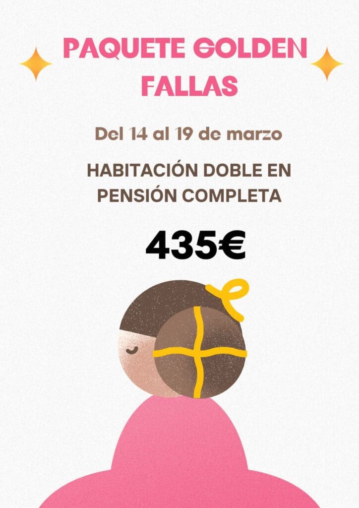 Oferta Fallas 2026 Hotel Golden Benidorm